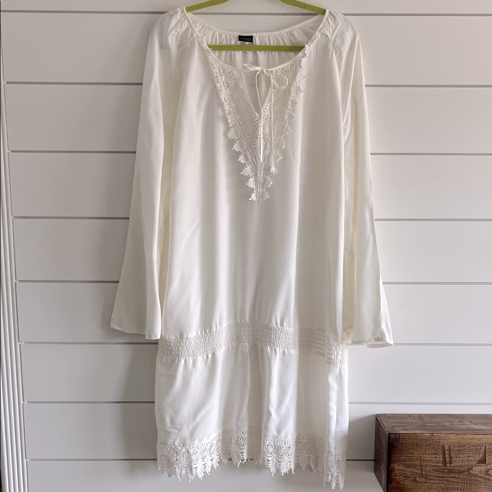 Lascana Cream Tunic Dress